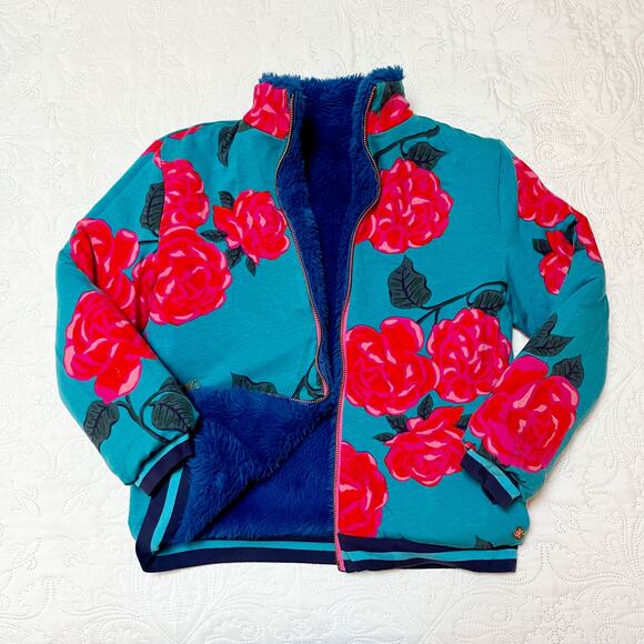 Matilda Jane Reversible Sleigh Ride Jacket Size 8 - Picture 2 of 13